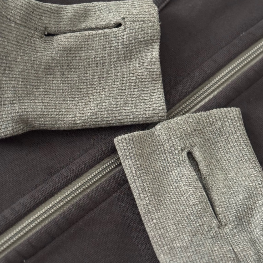Lululemon Athletica Two-Tone Gray Women's Hoodie - Picture 4 of 7